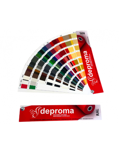 Nuancier RAL - peinture deproma