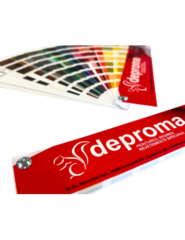 Nuancier RAL - peinture deproma