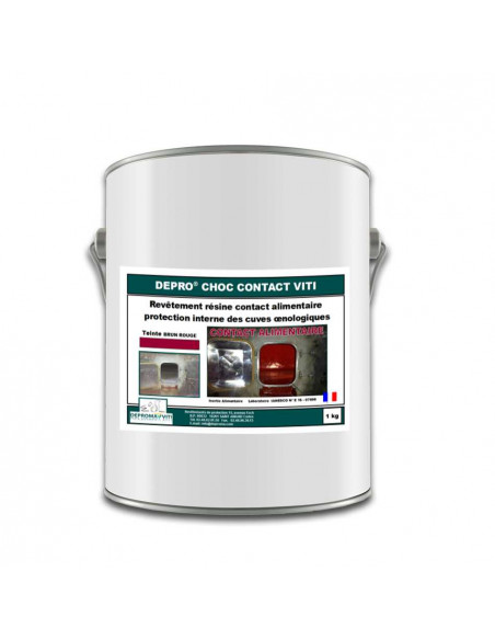 CHOC CONTACT BRUN ROUGE